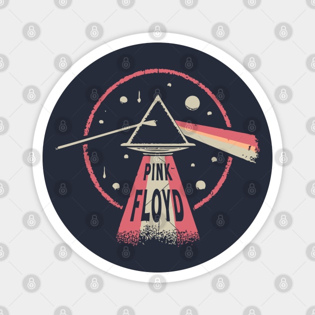 Pink Floyd UFO // 70s Music Fan Art Magnet by Trendsdk